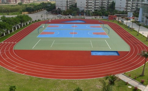 塑膠籃球場